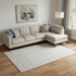9' X 12' Silver And Ivory Cobblestone Washable Area Rug With UV Protection