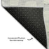9' X 12' Silver And Ivory Cobblestone Washable Area Rug With UV Protection