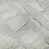 9' X 12' Silver And Ivory Cobblestone Washable Area Rug With UV Protection