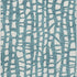 8' X 10' Teal And Ivory Cobblestone Washable Area Rug With UV Protection