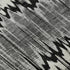5' X 8' Black Silver And Brown Striped Washable Area Rug With UV Protection