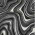 5' X 8' Black Gray And White Marble Washable Area Rug With UV Protection