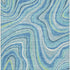 8' X 10' Blue Green And Ivory Marble Washable Area Rug With UV Protection