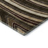 5' X 8' Brown Beige And Taupe Marble Washable Area Rug With UV Protection