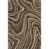 8' X 10' Brown Beige And Taupe Marble Washable Area Rug With UV Protection