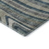8' X 10' Teal Ivory And Taupe Marble Washable Area Rug With UV Protection