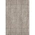 5' X 8' Brown And Ivory Striped Washable Area Rug With UV Protection