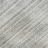 8' X 10' Gray And Silver Striped Washable Area Rug With UV Protection