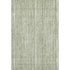 5' X 8' Green And Ivory Striped Washable Area Rug With UV Protection