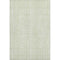 5' X 8' Mint Green And Ivory Striped Washable Area Rug With UV Protection