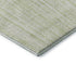5' X 8' Mint Green And Ivory Striped Washable Area Rug With UV Protection
