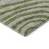 8' X 10' Beige Green And Blue Abstract Washable Area Rug With UV Protection