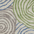8' X 10' Beige Green And Blue Abstract Washable Area Rug With UV Protection