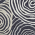 8' X 10' Black Ivory And Gray Abstract Washable Area Rug With UV Protection