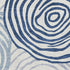 8' X 10' Blue And Ivory Abstract Washable Area Rug With UV Protection