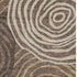 5' X 8' Brown Taupe And Ivory Abstract Washable Area Rug With UV Protection