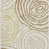 8' X 10' Gold Ivory And Brown Abstract Washable Area Rug With UV Protection