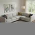 8' X 10' Gray Silver And Beige Abstract Washable Area Rug With UV Protection