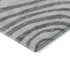 8' X 10' Gray Silver And Beige Abstract Washable Area Rug With UV Protection