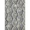 8' X 10' Charcoal Ivory And Gray Diamond Washable Area Rug With UV Protection
