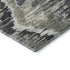 8' X 10' Charcoal Ivory And Gray Diamond Washable Area Rug With UV Protection