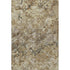 8' X 10' Beige Gray And Brown Diamond Washable Area Rug With UV Protection