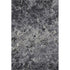 8' X 10' Black Gray And Silver Diamond Washable Area Rug With UV Protection