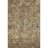 5' X 8' Brown Beige And Copper Diamond Washable Area Rug With UV Protection