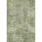 8' X 10' Artichoke Green Gray And Taupe Abstract Washable Area Rug With UV Protection
