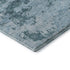 8' X 10' Teal Ivory And Gray Abstract Washable Area Rug With UV Protection