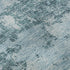 8' X 10' Teal Ivory And Gray Abstract Washable Area Rug With UV Protection