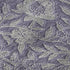 5' X 8' Eggplant And Gray Floral Washable Area Rug With UV Protection