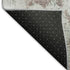 5' X 8' Terra Cotta Ivory And Gray Abstract Washable Area Rug With UV Protection