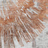 5' X 8' Terra Cotta Ivory And Gray Abstract Washable Area Rug With UV Protection