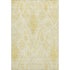 5' X 8' Gold And Ivory Moroccan Washable Area Rug With UV Protection