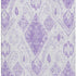 5' X 8' Purple And Ivory Moroccan Washable Area Rug With UV Protection