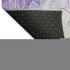 8' X 10' Purple And Ivory Moroccan Washable Area Rug With UV Protection