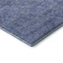 5' X 8' Blue And Gray Geometric Washable Area Rug With UV Protection