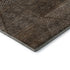 5' X 8' Brown And Taupe Geometric Washable Area Rug With UV Protection
