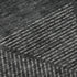 5' X 8' Charcoal And Silver Geometric Washable Area Rug With UV Protection