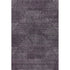 5' X 8' Eggplant And Gray Geometric Washable Area Rug With UV Protection