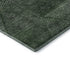 5' X 8' Fern Green And Emerald Geometric Washable Area Rug With UV Protection