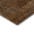 5' X 8' Terra Cotta Beige And Gray Geometric Washable Area Rug With UV Protection
