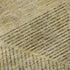 8' Wheat And Beige Geometric Washable Round Rug With UV Protection