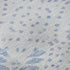 9' X 12' Blue And Ivory Floral Washable Area Rug With UV Protection