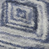 9' X 12' Blue Ivory And Gray Geometric Washable Area Rug With UV Protection
