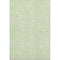 8' X 10' Artichoke Green And Ivory Floral Washable Area Rug With UV Protection