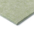 8' X 10' Artichoke Green And Ivory Floral Washable Area Rug With UV Protection
