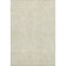 5' X 8' Ivory And Beige Floral Washable Area Rug With UV Protection