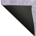 8' X 10' Lilac And Ivory Floral Washable Area Rug With UV Protection